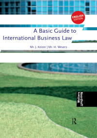 Imagen de portada: A Basic Guide to International Business Law 1st edition 9781138174382