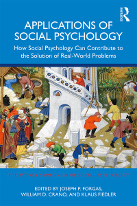 Cover image: Applications of Social Psychology 1st edition 9780367418335