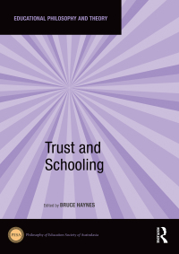 Cover image: Trust and Schooling 1st edition 9780367895037