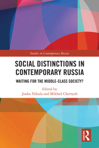 Omslagafbeelding: Social Distinctions in Contemporary Russia 1st edition 9780367465285