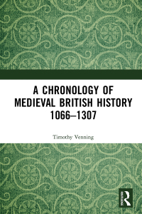 Omslagafbeelding: A Chronology of Medieval British History 1st edition 9780367333386