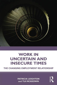 Imagen de portada: Work in Challenging and Uncertain Times 1st edition 9780367897475