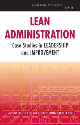 Titelbild: Lean Administration 1st edition 9781138438873