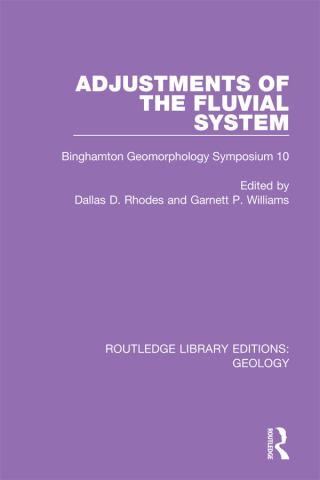 表紙画像: Adjustments of the Fluvial System 1st edition 9780367460587