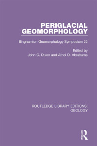 表紙画像: Periglacial Geomorphology 1st edition 9780367464509