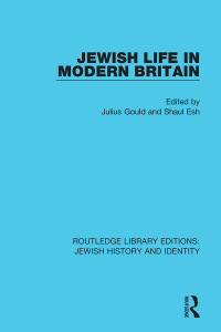 Imagen de portada: Jewish Life in Modern Britain 1st edition 9780367464721