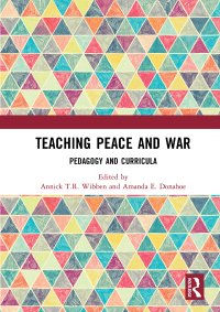 Cover image: Teaching Peace and War 1st edition 9780367280277
