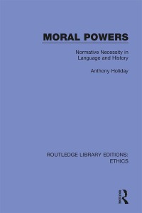 Cover image: Moral Powers 1st edition 9780367476472