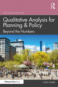 Titelbild: Qualitative Analysis for Planning & Policy 2nd edition 9780367258481