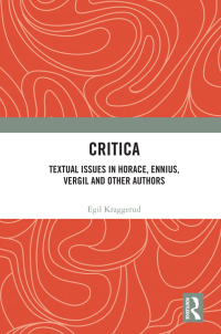 Cover image: Critica 1st edition 9780367820756