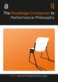 Imagen de portada: The Routledge Companion to Performance Philosophy 1st edition 9781138495623