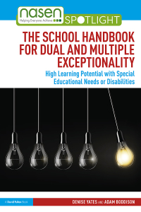 Imagen de portada: The School Handbook for Dual and Multiple Exceptionality 1st edition 9780367369576
