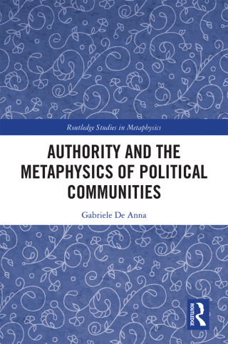 Imagen de portada: Authority and the Metaphysics of Political Communities 1st edition 9780367438296