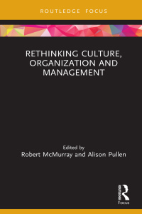 Cover image: Rethinking Culture, Organization and Management 1st edition 9780367234102