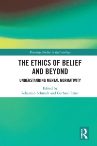 Imagen de portada: The Ethics of Belief and Beyond 1st edition 9780367245504