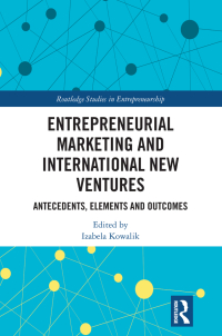 Cover image: Entrepreneurial Marketing and International New Ventures 1st edition 9780367456399
