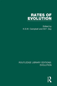 Omslagafbeelding: Rates of Evolution 1st edition 9780367265588