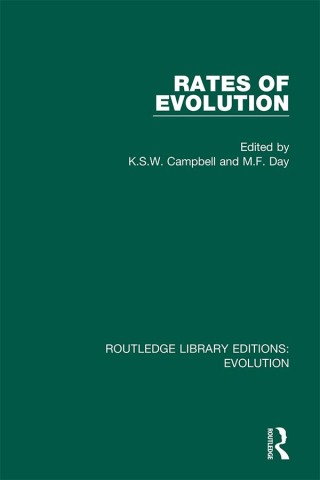 Imagen de portada: Rates of Evolution 1st edition 9780367265588