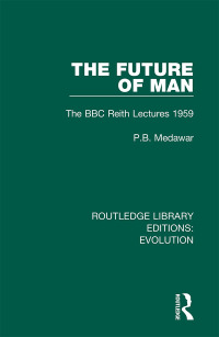 صورة الغلاف: The Future of Man 1st edition 9780367278625