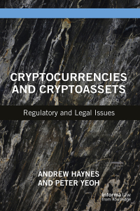 Cover image: Cryptocurrencies and Cryptoassets 1st edition 9780367472740