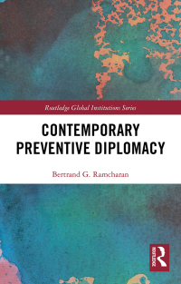 Cover image: Contemporary Preventive Diplomacy 1st edition 9780367492342