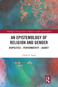 Cover image: An Epistemology of Religion and Gender 1st edition 9780367226176