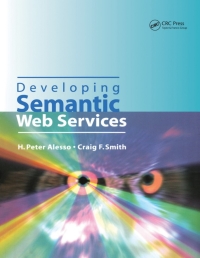 Omslagafbeelding: Developing Semantic Web Services 1st edition 9781138436169