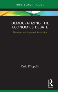 Cover image: Democratizing the Economics Debate 1st edition 9780367342012