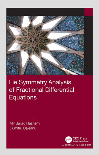 Imagen de portada: Lie Symmetry Analysis of Fractional Differential Equations 1st edition 9780367496173