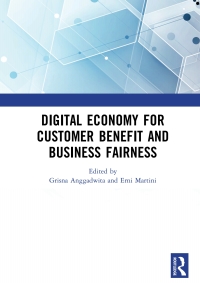 Titelbild: Digital Economy for Customer Benefit and Business Fairness 1st edition 9780367477226