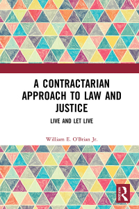 Omslagafbeelding: A Contractarian Approach to Law and Justice 1st edition 9780367495183