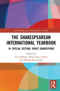 Titelbild: The Shakespearean International Yearbook 18 1st edition 9780367442989