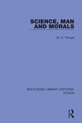Cover image: Science, Man and Morals 1st edition 9780367507275
