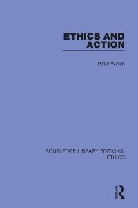 Imagen de portada: Ethics and Action 1st edition 9780367507541