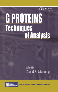 Titelbild: G ProteinsTechniques of Analysis 1st edition 9780849333811