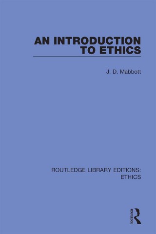Imagen de portada: An Introduction to Ethics 1st edition 9780367509149