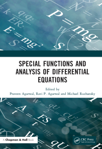 Imagen de portada: Special Functions and Analysis of Differential Equations 1st edition 9780367509286