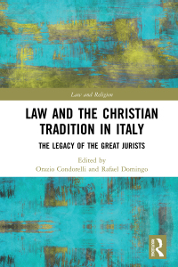 Titelbild: Law and the Christian Tradition in Italy 1st edition 9780367857103