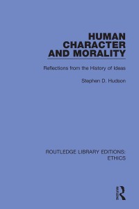 Imagen de portada: Human Character and Morality 1st edition 9780367512255