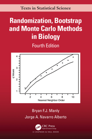 Cover image: Randomization, Bootstrap and Monte Carlo Methods in Biology 4th edition 9780367349943