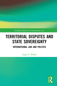 Titelbild: Territorial Disputes and State Sovereignty 1st edition 9780367515294