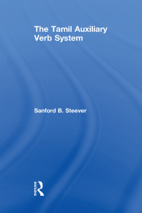 Imagen de portada: The Tamil Auxiliary Verb System 1st edition 9781138996731
