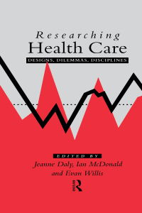 Cover image: Researching Health Care 1st edition 9780415070782