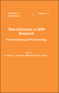 Omslagafbeelding: New Advances in SHR Research - Pathophysiology & Pharmacology 1st edition 9789067641982