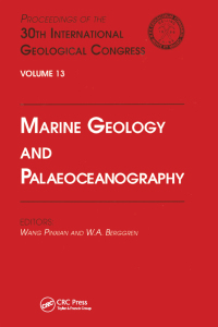 Cover image: Marine Geology and Palaeoceanography 1st edition 9780367448172