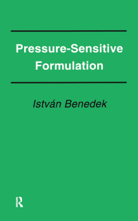 صورة الغلاف: Pressure-Sensitive Formulation 1st edition 9789067643306