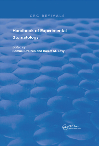 Imagen de portada: Handbook of Experimental Stomatology 1st edition 9780367243272