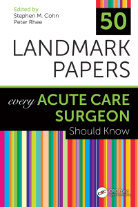 Imagen de portada: 50 Landmark Papers Every Acute Care Surgeon Should Know 1st edition 9780367321406