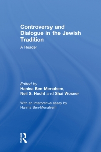 Titelbild: Controversy and Dialogue in the Jewish Tradition 1st edition 9780415340038