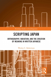 Cover image: Scripting Japan 1st edition 9780367353728